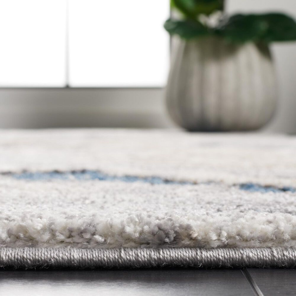 Safavieh Cyrus Shag 3&#39; x 5&#39; Blue and Beige Area Rug, , large