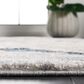 Safavieh Cyrus Shag 3" x 5" Blue and Beige Area Rug, , large