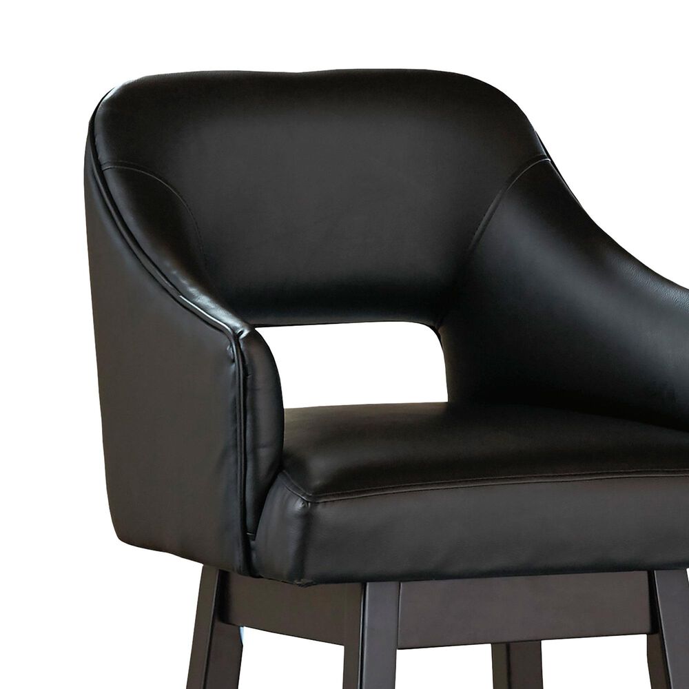 Ashley Tallenger 30.5" Swivel Barstool in Dark Brown, , large