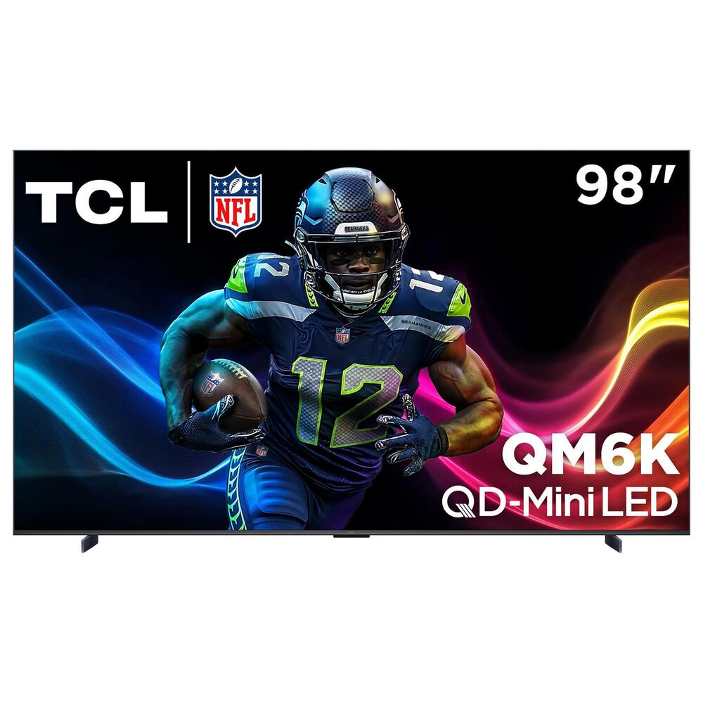 TCL 98" Class QM6K Series 4K UHD HDR QD-Mini LED - Smart Google TV with Q Class 5.1.2 Channel Soundbar System in Black, , large