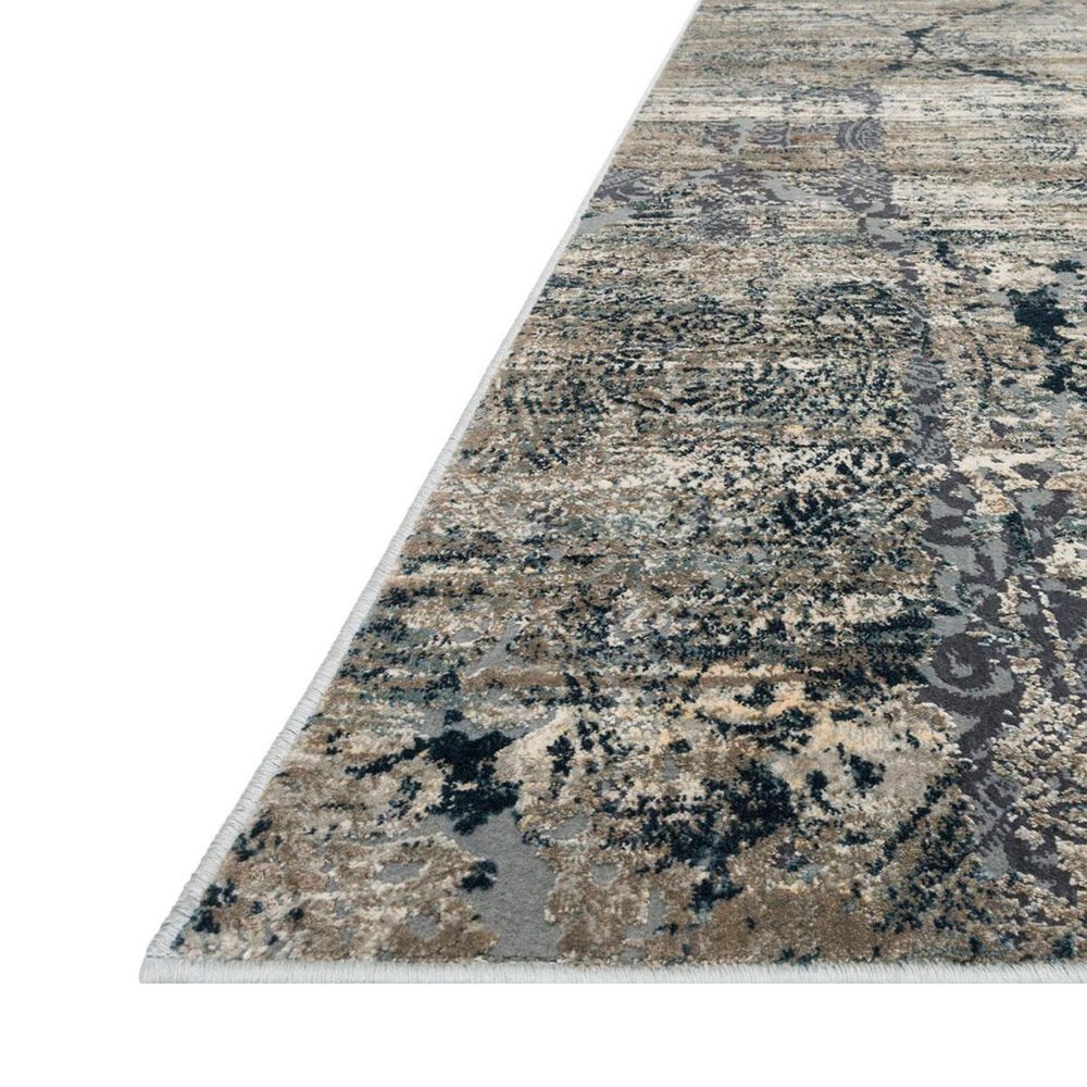 Loloi Cascade CAS-01 7&#39;10&quot; x 10&#39;10&quot; Taupe and Blue Area Rug, , large
