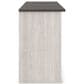 Ashley Dorrinson 60" TV Stand in Gray and Antique White, , large