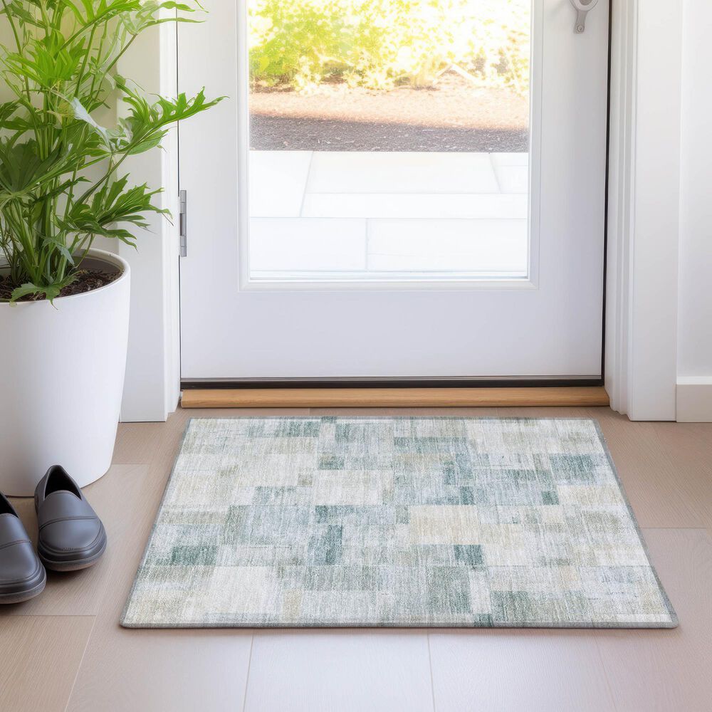 Dalyn Rug Company Ravenna RN4 1&#39;8&quot; x 2&#39;6&quot; Seafoam Area Rug, , large
