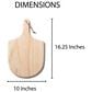 Harold Import Uncle Giuseppe"s 10" Pizza Peel in Brown, , large
