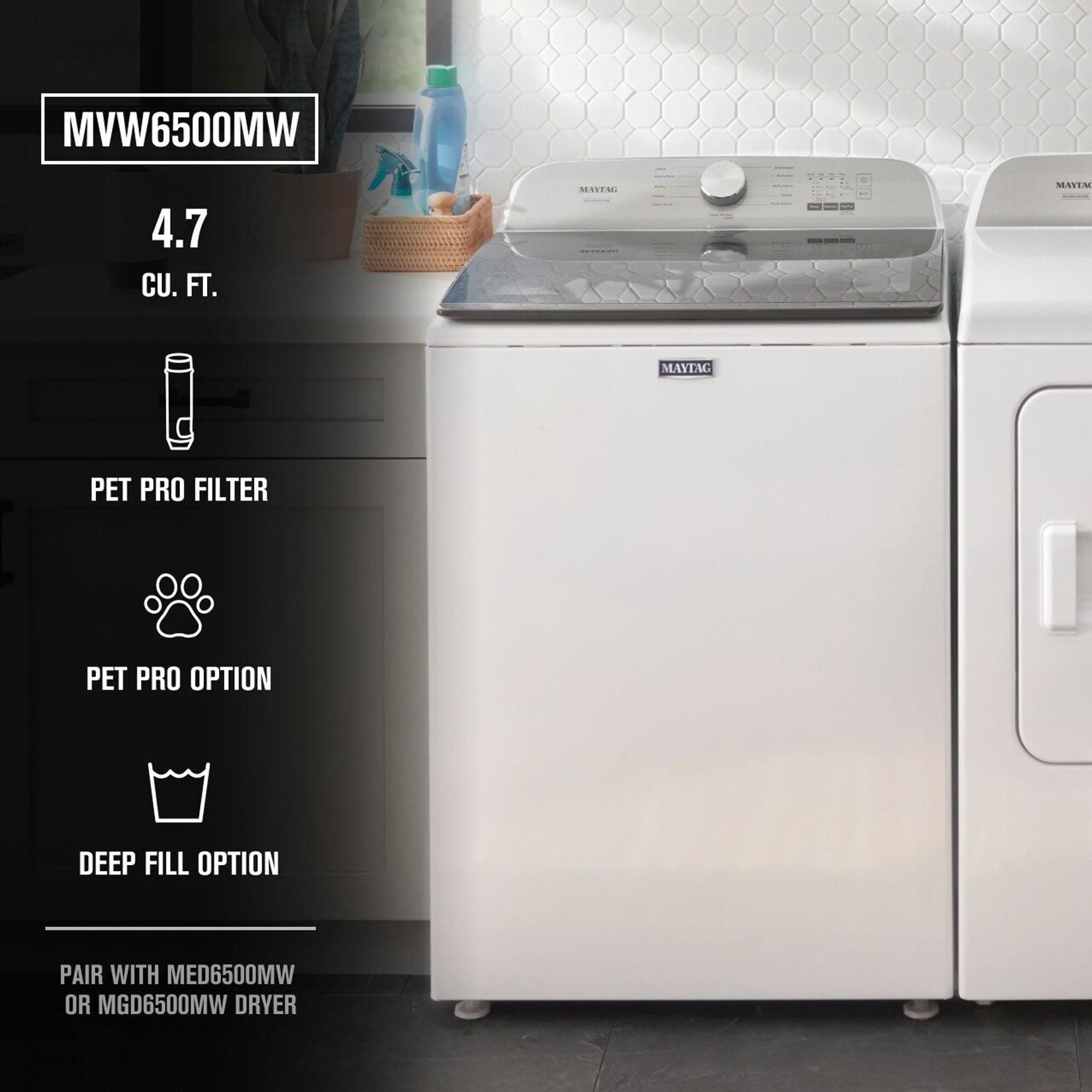 Top of the line online maytag washer and dryer