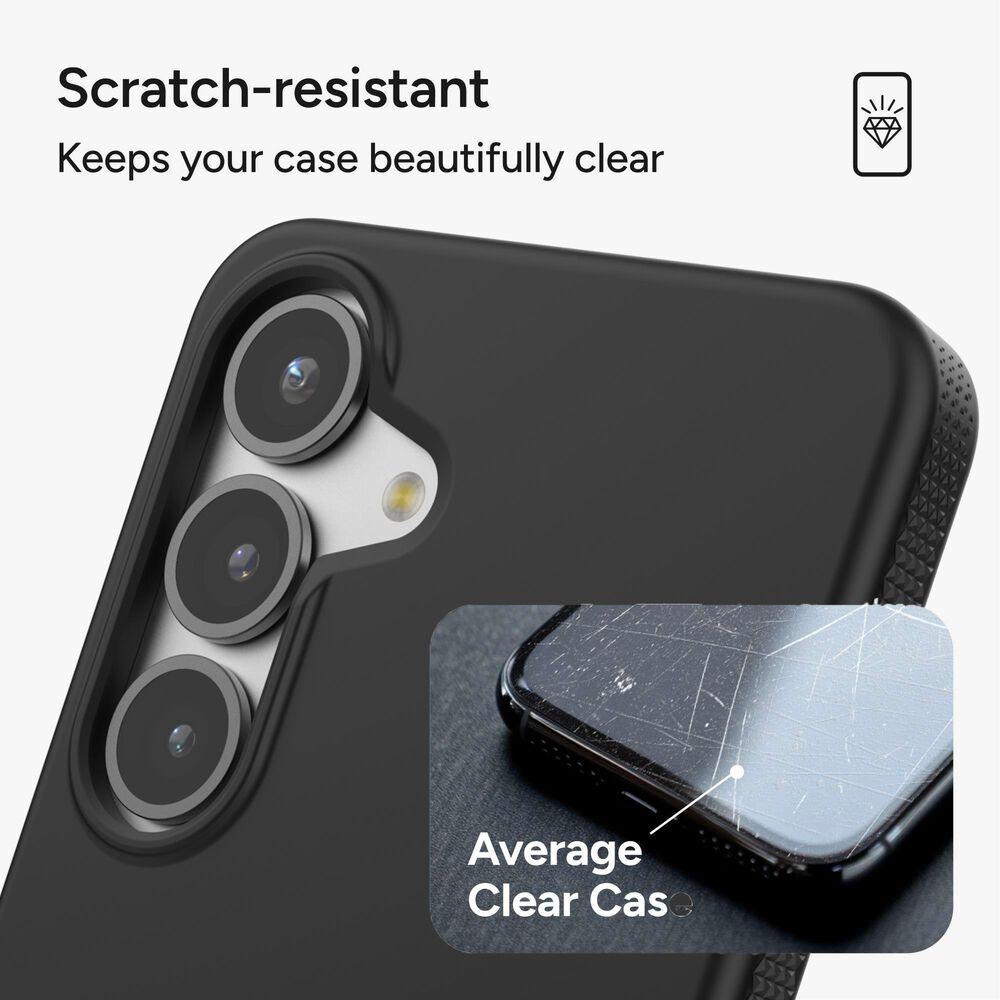 Zagg Milan Snap Opaque Case for Samsung Galaxy S25 Plus in Black, , large