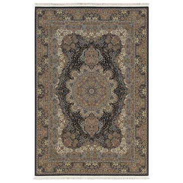Oriental Weavers Masterpiece 5501K 7"10" x 10"10" Black Area Rug, , large