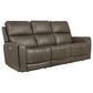 Flexsteel Carter Power Reclining Sofa with Console and Power Headrests and Lumbar in Gray, , large