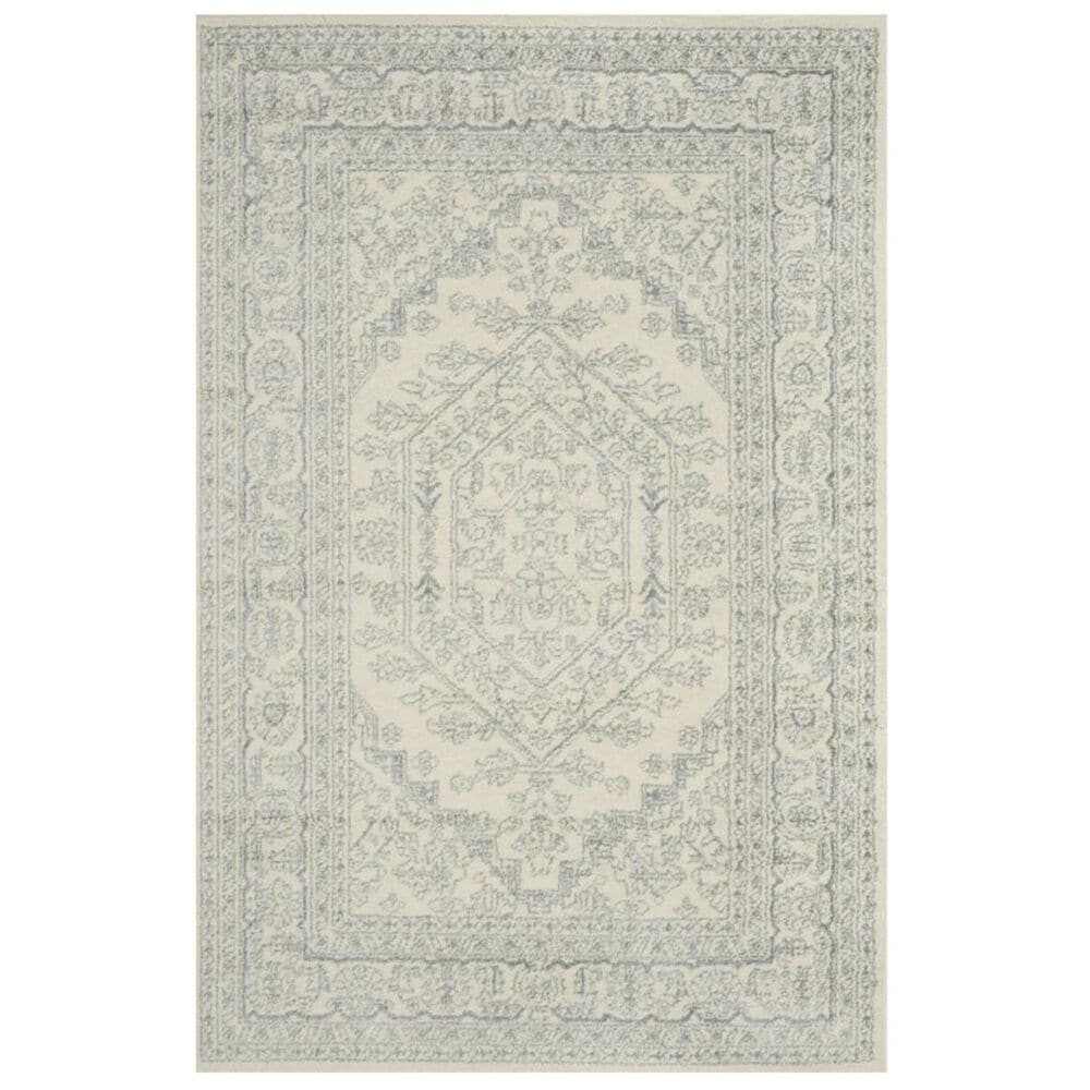Safavieh Adirondack ADR108S 4&#39; x 6&#39; Ivory and Slate Area Rug, , large