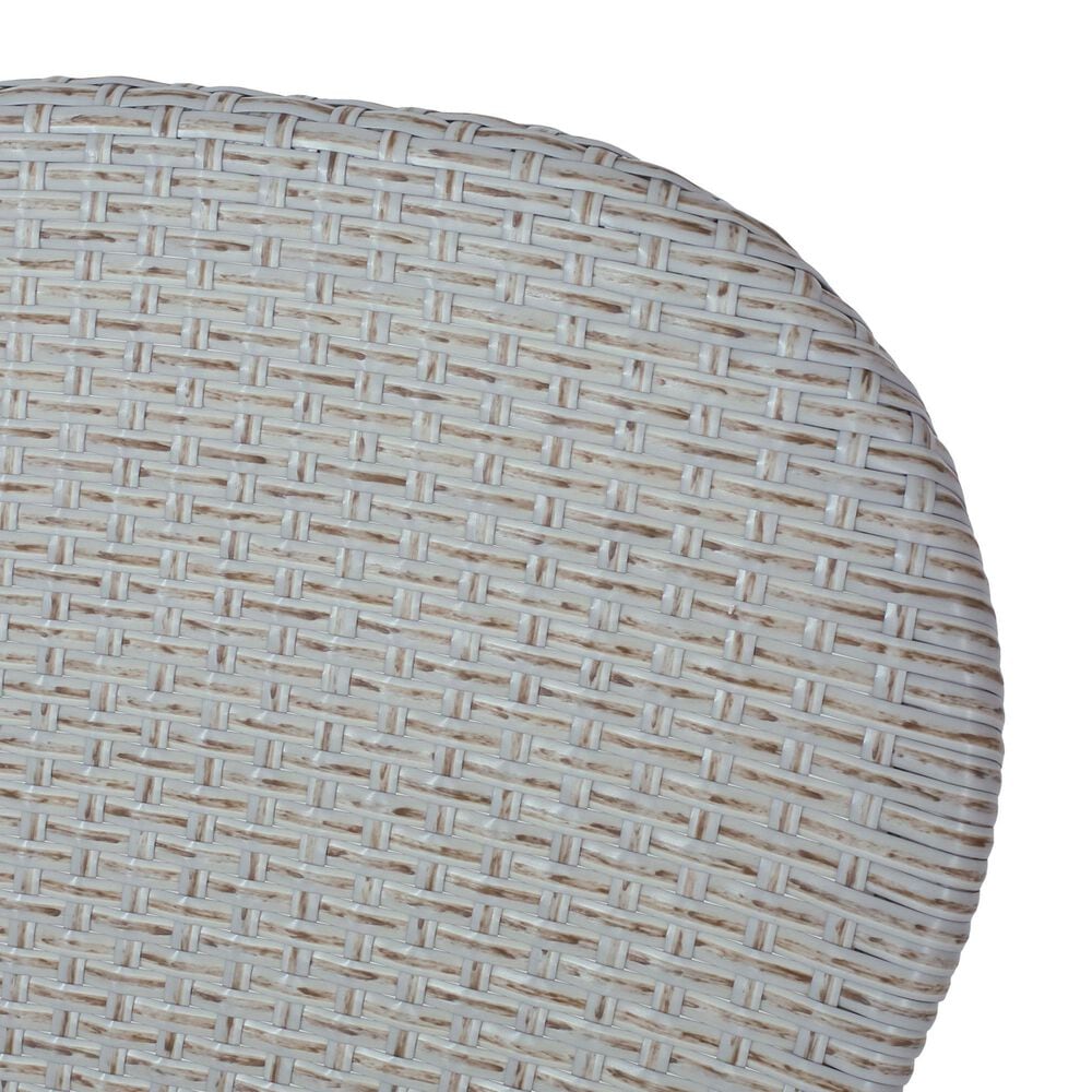 Hearth and Haven Outdoor Armless Bistro Chair in Gray &#40;Set of 2&#41;, , large