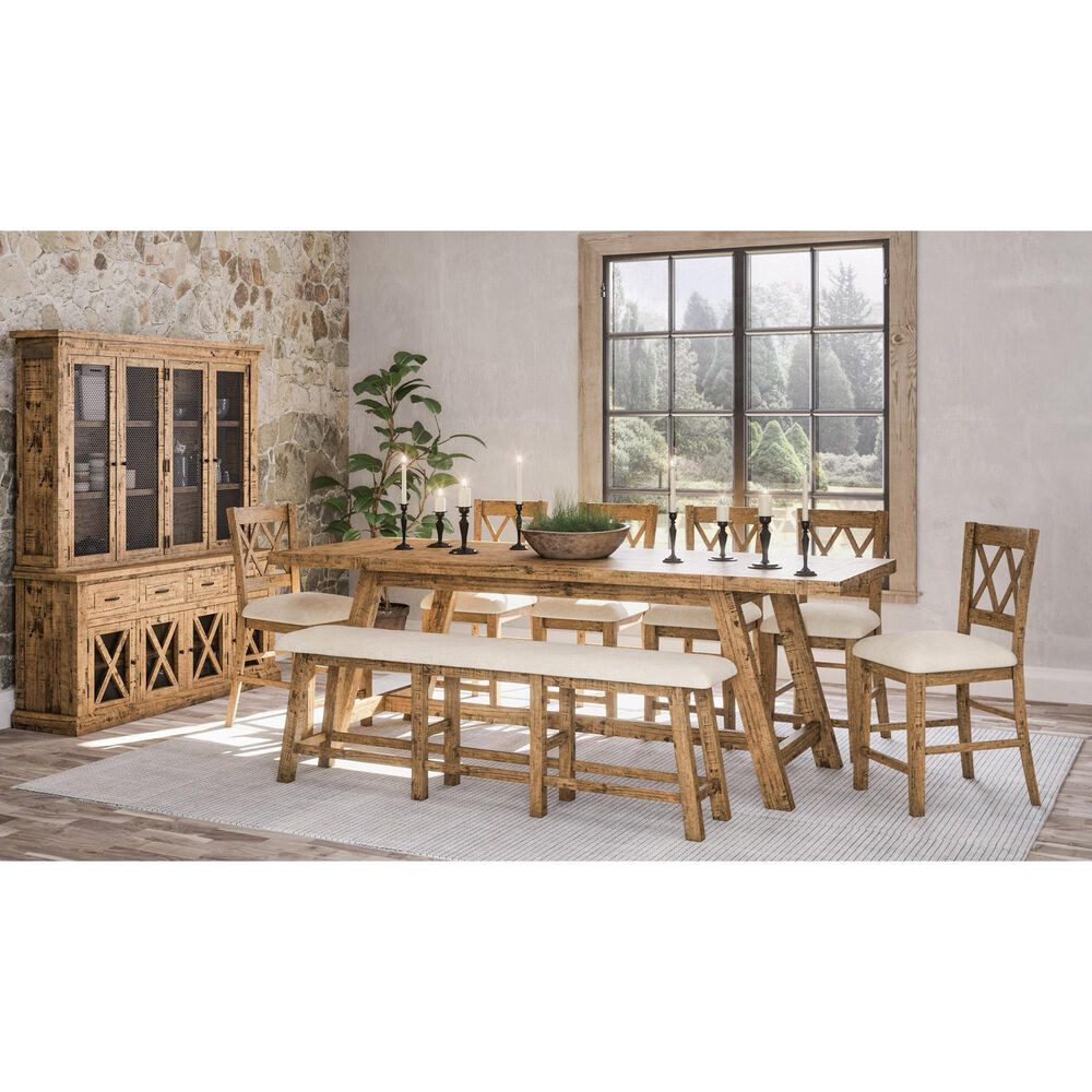Waltham Telluride Counter Bench in Country Rustic, , large
