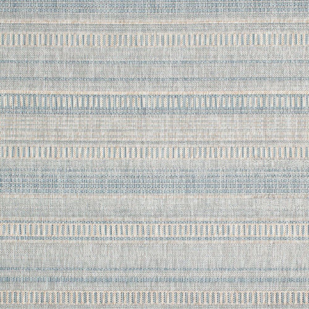 Central Oriental Melbourne Dracus 5&#39; x 7&#39; Vanilla and Lagoon Area Rug, , large