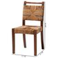 Baxton Studio Cordoba Side Chair in Natural Seagrass and Teak (Set of 2), , large