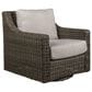 Venture Oasis Swivel Glider Lounge Chair in Ash, , large