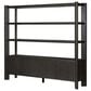Four Hands Bolton Orwin Wide Bookcase in Smoked Black Oak, , large