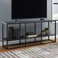Signature Design by Ashley Yarlow XL 65"  TV Stand in Black, , large