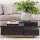 Eichholtz Nerone Coffee Table in Charcoal Grey and Brushed Brass, , large
