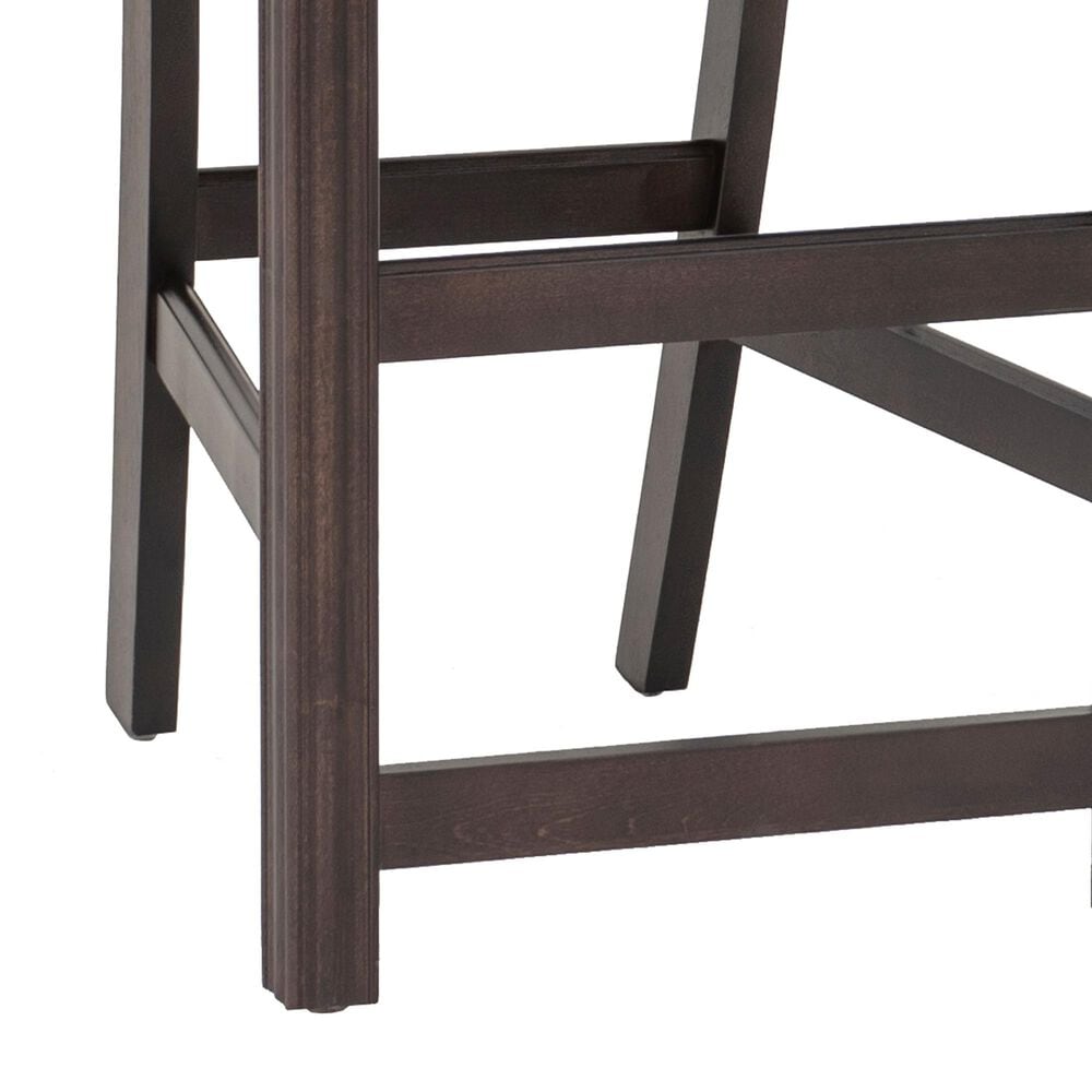 Linon Home Decor Breland Counter Stool in Dark Brown (Set of 2), , large