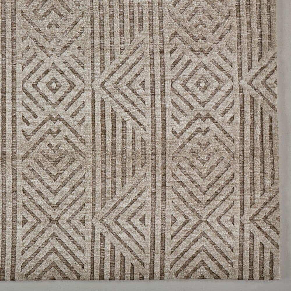 Feizy Colton 3&#39;6&quot; x 5&#39;6&quot; Brown Area Rug, , large