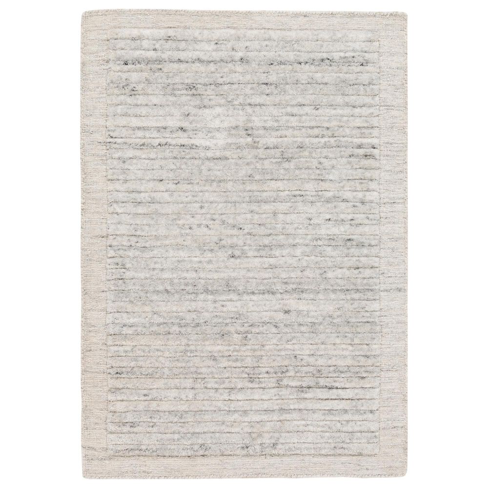 Surya Yasmin 2" x 3" Gray, Ivory and Black Area Rug, , large