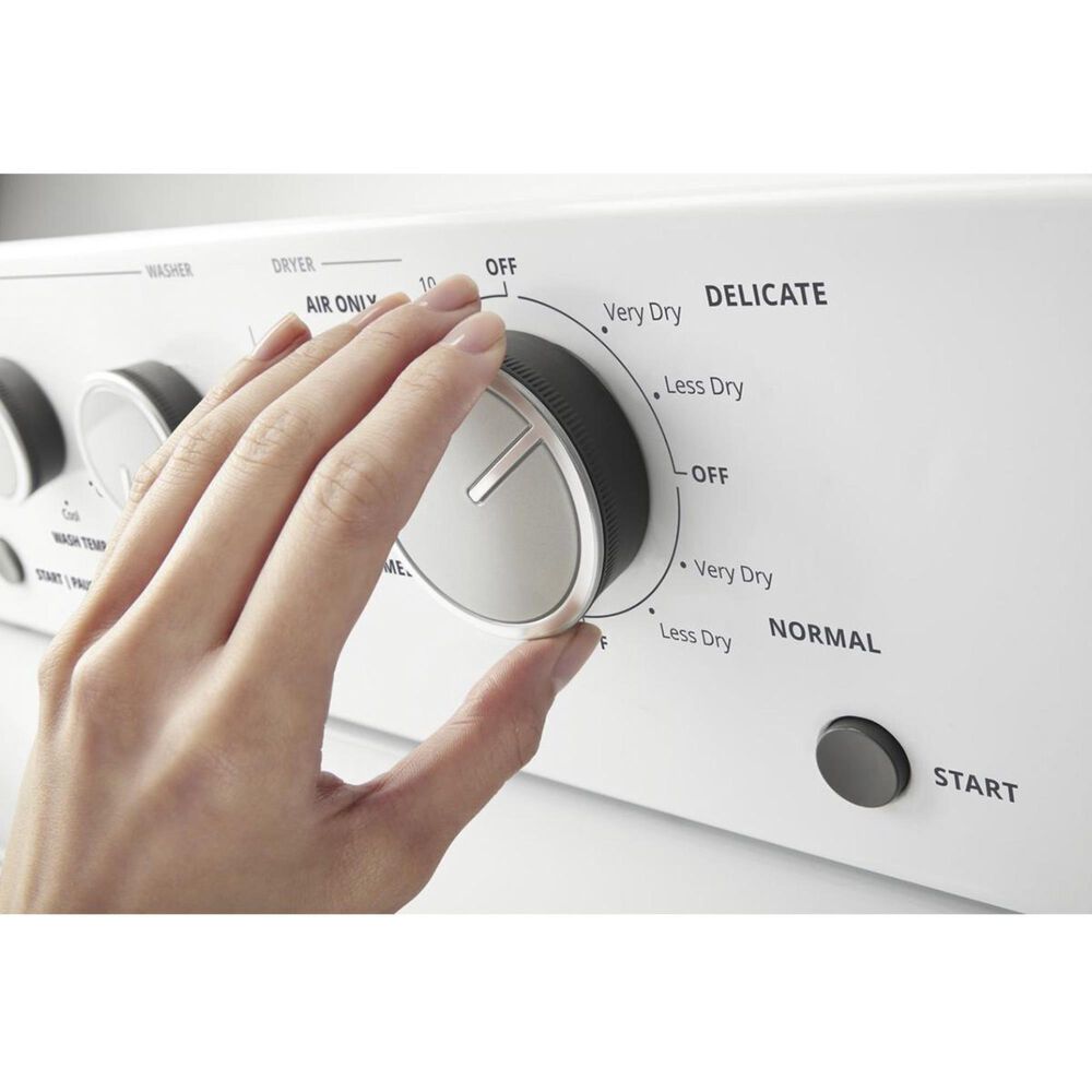 Whirlpool 27&quot; Stack Laundry in White, , large