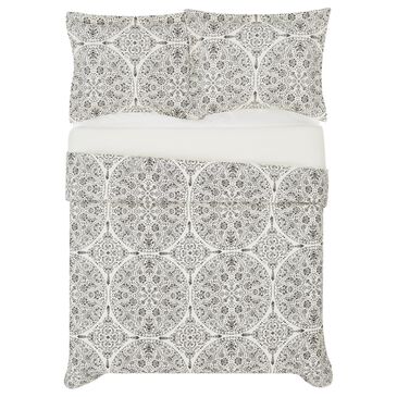 Pem America Cannon Gramercy 3-Piece Full/Queen Duvet Set in Grey, , large