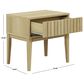 Safavieh Fidia 1-Drawer Nightstand in Light Oak, , large