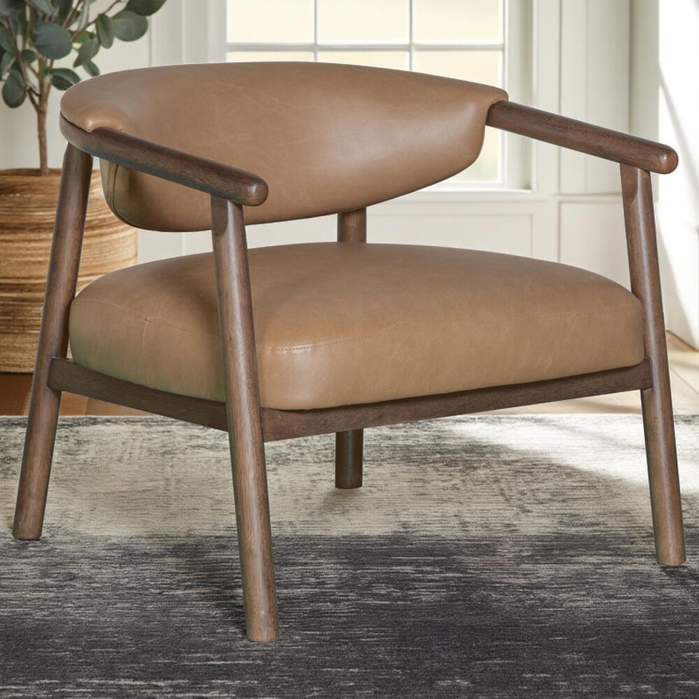 Blue River Autumn Accent Chair in Bistre Brown, , large