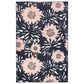 Karastan Prismatic 5" x 8" Navy and Pink Kids Area Rug, , large