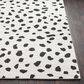 Surya Moroccan Shag Black and White 7"10" x 10"2" Area Rug, , large