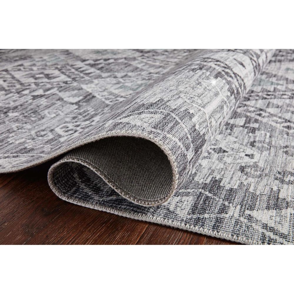 Loloi II Zion ZIO-03 2&#39;3&quot; x 3&#39;9&quot; Charcoal and Slate Area Rug, , large