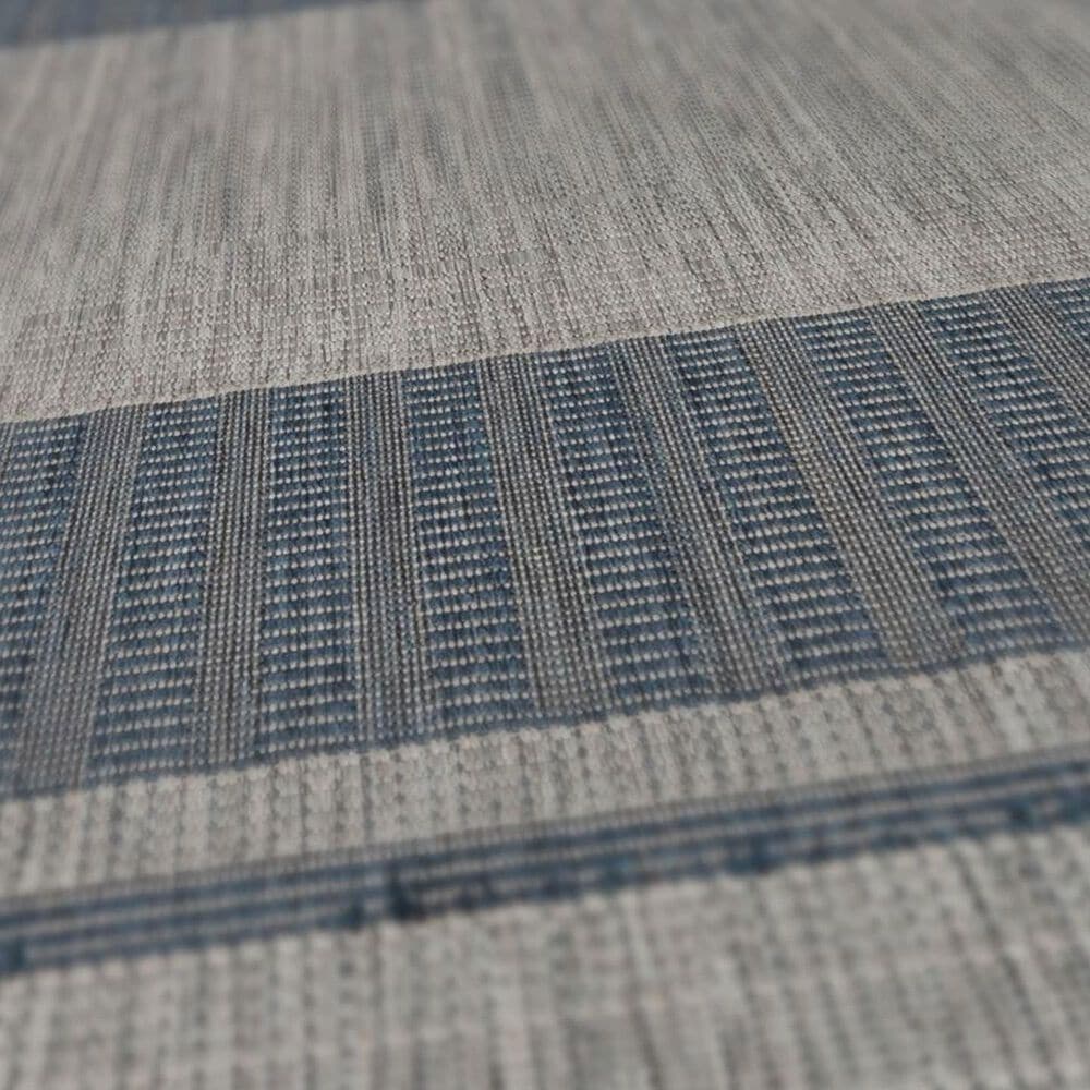 Amer Rugs Maryland 5&#39;3&quot; x 8&#39; Blue and Ivory Area Rug, , large