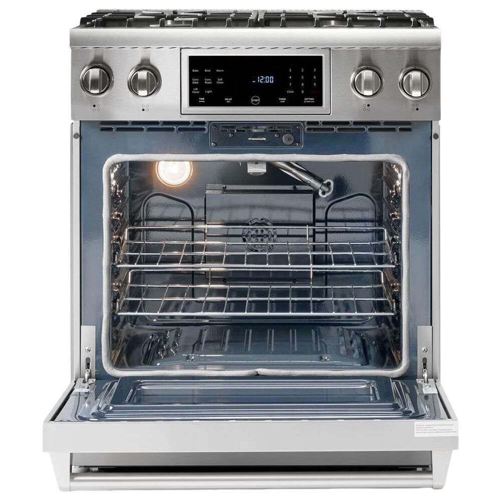 Thor Kitchen 30" Tilt Panel Professional Liquid Propane Range in Stainless Steel, , large