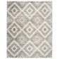 Safavieh Skyler SKY120K 10" x 14" Grey and Ivory Area Rug, , large