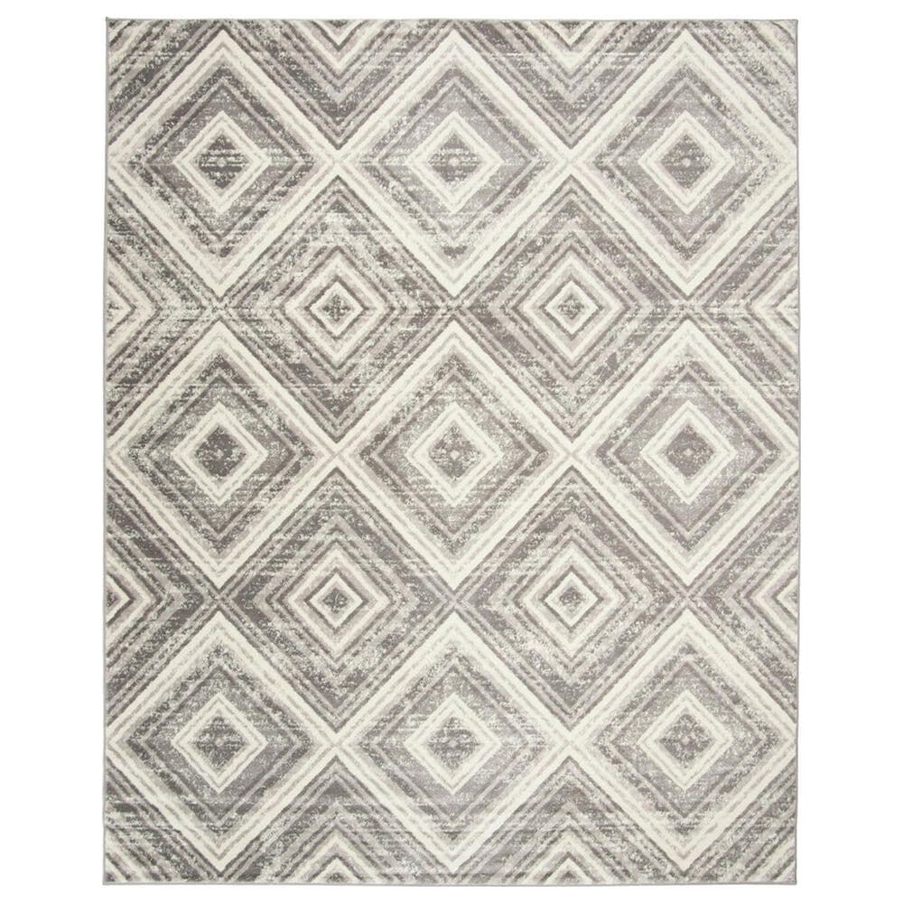 Safavieh Skyler SKY120K 10" x 14" Grey and Ivory Area Rug, , large