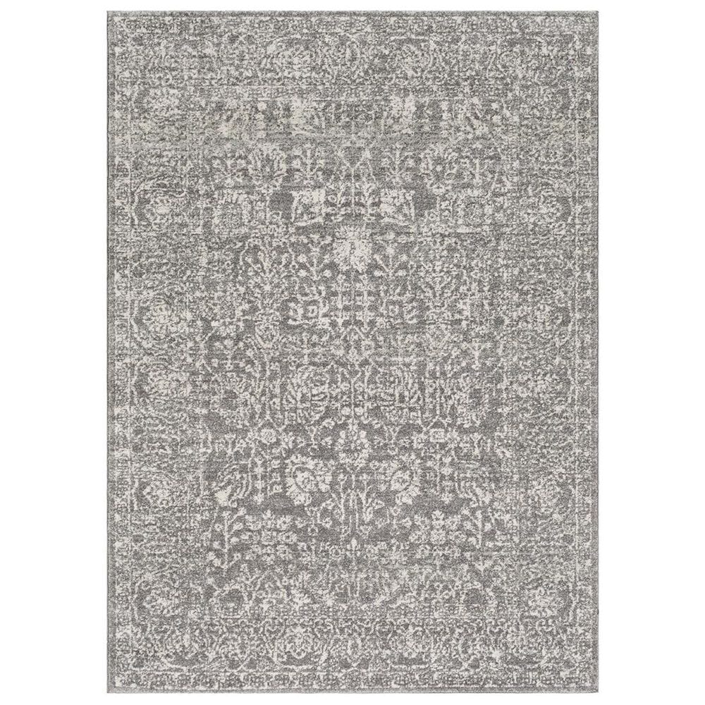 Surya Harput HAP-1029 3"10" x 5"7" Charcoal, Light Gray and Beige Area Rug, , large