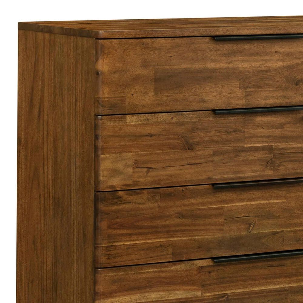 LH Imports Remix 4-Drawer Chest in Estelle Brown, , large