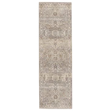 Jaipur Vienne Alain 2"6" x 8" Vapor Blue Runner, , large