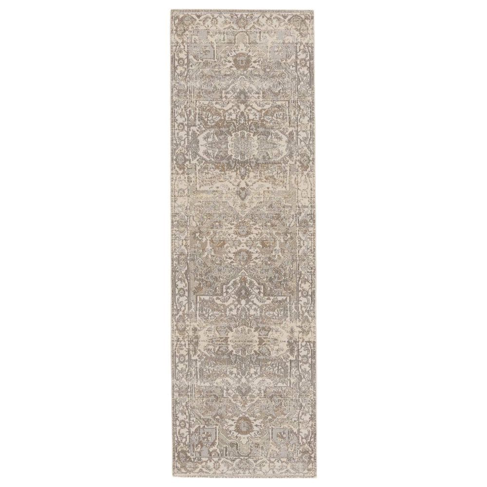 Jaipur Vienne Alain 2"6" x 8" Vapor Blue Runner, , large