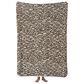 Duke Imports Safari Stripe Plush Throw in Beige and Brown, , large