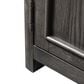 Furniture of America Piez Chair Side Table in Ash Gray and Stainless Steel, , large