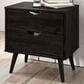 Forest Grove Sleepless 2 Drawer Nightstand in Urban Walnut, , large