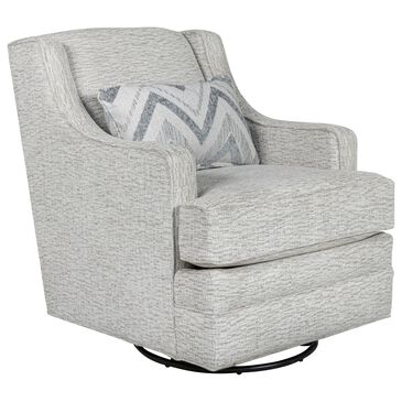 Ball Creek Designs Thomas Swivel Glider in Living Large White, , large