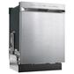 Midea 24" Built-In Front Control Dishwasher in Stainless Steel, , large