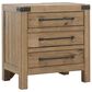 Millenium Ridgester California King Panel Bed with Dresser and Nightstand in Light Brown with USB Ports, , large
