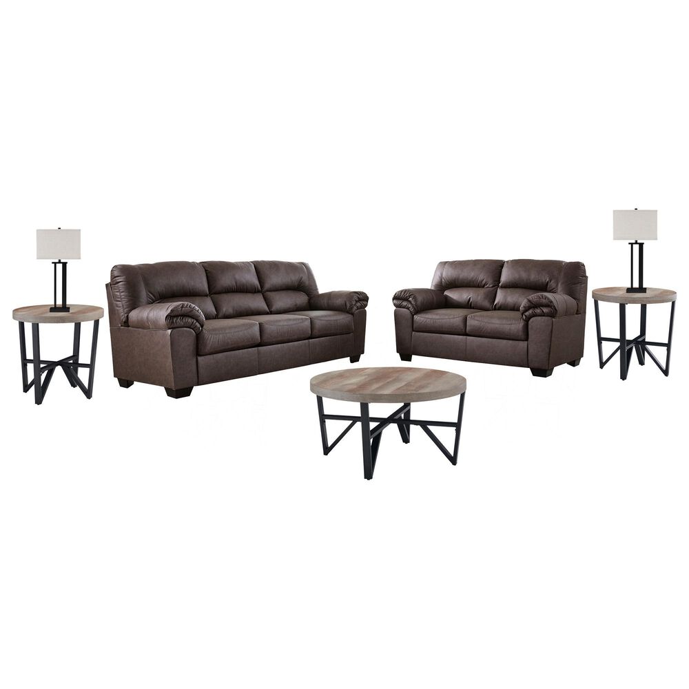 Ashley WillowBend, Deanlee and Aniela 7-Piece Living Room Set in Umber, , large