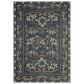Rifle Paper Co. x Loloi Fiore FIO-01 6"3" x 9" Navy and Grey Area Rug, , large