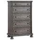 Sasha Lee Lake Way 5-Drawer Chest in Sandblasted Gray, , large