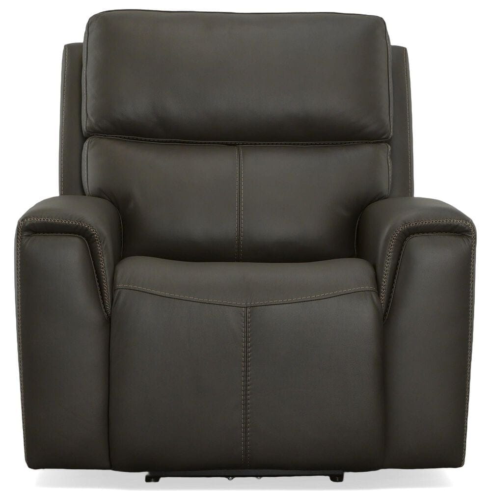 Flexsteel Jarvis Power Recliner with Headrest in Mica, , large