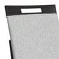 Mayberry Hill Transcend Counter Side Chair with Light Grey Fabric in Charcoal, , large